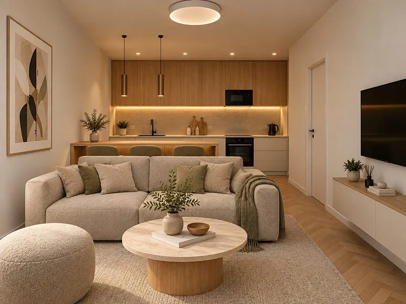 Prodej moderního bytu 2+kk, 45 m², se dvěma balkony a krásný